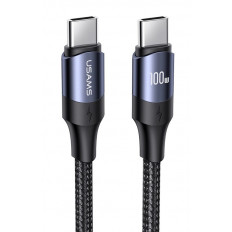 USB TYPE-C - USB TYPE-C ΚΑΛΩΔΙΟ 3m 100W ΜΑΥΡΟ USAMS