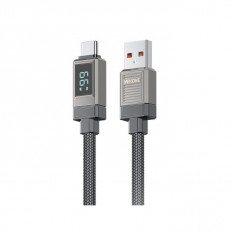 USB A - USB TYPE-C ΚΑΛΩΔΙΟ 1.2m ΜΑΥΡΟ 66W WDC-39