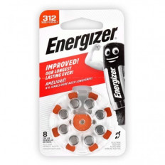 PR 312 ΜΠΑΤΑΡΙΕΣ ΑΚΟΥΣΤΙΚΩΝ ΒΑΡΗΚΟΪΑΣ 1.45 ΣΕΤ 8 ΤΕΜΑΧΙΩΝ ENERGIZER