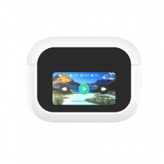 ΧΟ Χ48 BLUETOOTH TWS EARPHONES PLUG V5.4 ANC ΜΕ ΟΘΟΝΗ ΛΕΥΚΑ