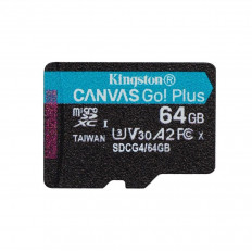 ΚΑΡΤΑ ΜΝΗΜΗΣ MICRO SD 64GB CLASS10 200MB/s V30 A2 KINGSTON