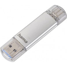 USB 3.2 ΚΑΙ USB TYPE-C OTG ΜΝΗΜΗ 256GB 70MB/s HAMA