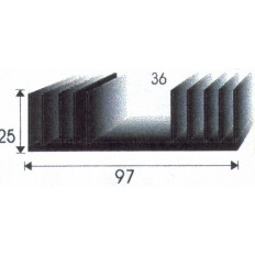 RS 7 ΨΥΚΤΡΑ 70x97x25mm ΛΕΥΚΗ