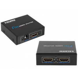 SPLITTER HDMI 1:2 3D/1.4V ΜΕ ΤΡΟΦΟΔΟΤΙΚΟ ANGA PS-1002-4K